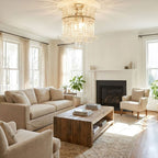 Calista Glass Ceiling Lamp Glass lighting by Bling Lighting Studio