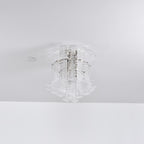 Calista Glass Ceiling Lamp Glass lighting by Bling Lighting Studio