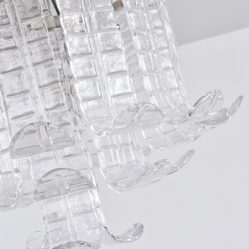 Calista Glass Ceiling Lamp Glass lighting by Bling Lighting Studio