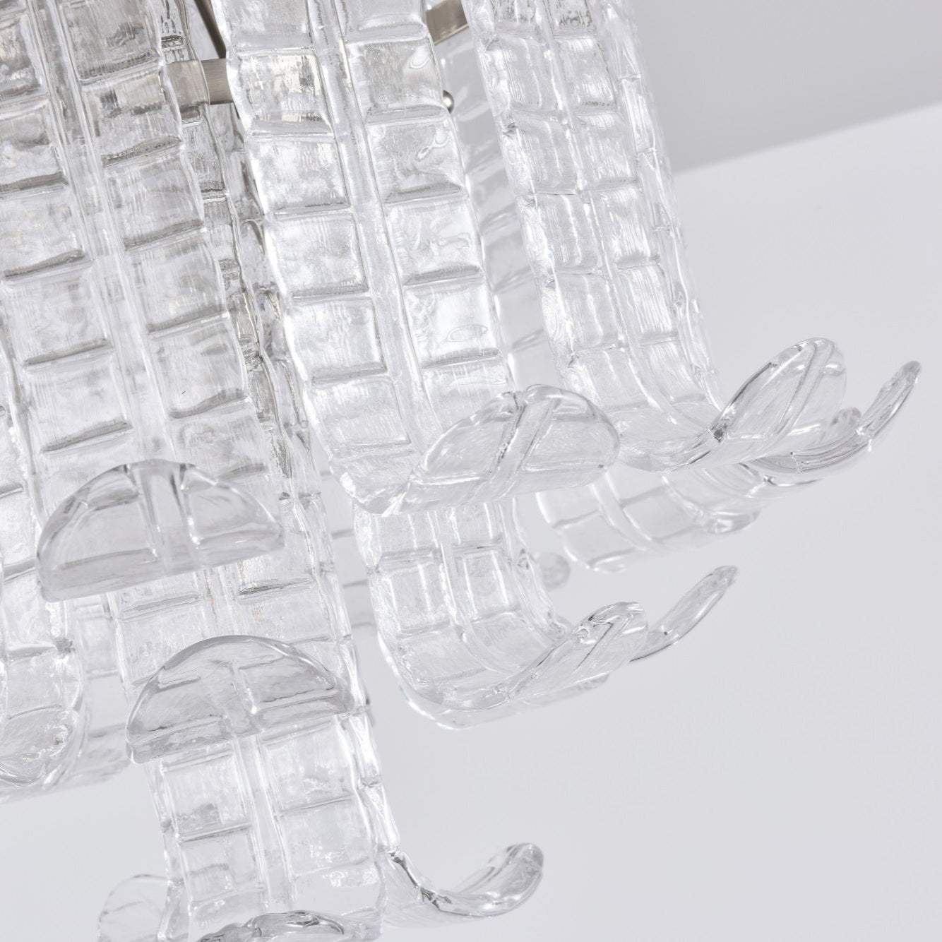 Calista Glass Ceiling Lamp Glass lighting by Bling Lighting Studio