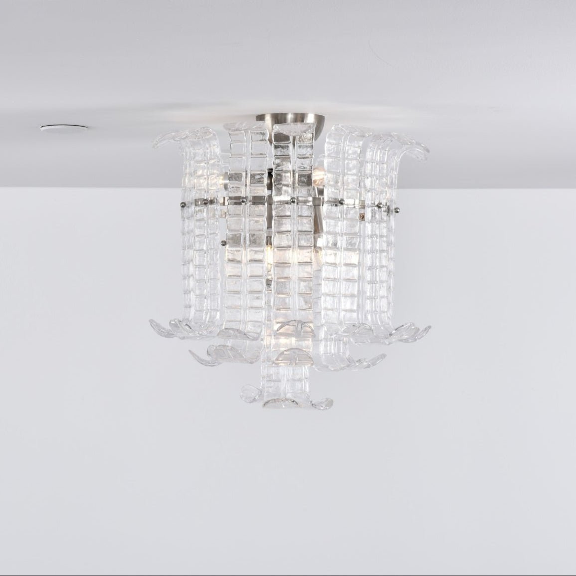 Calista Glass Ceiling Lamp Glass lighting by Bling Lighting Studio
