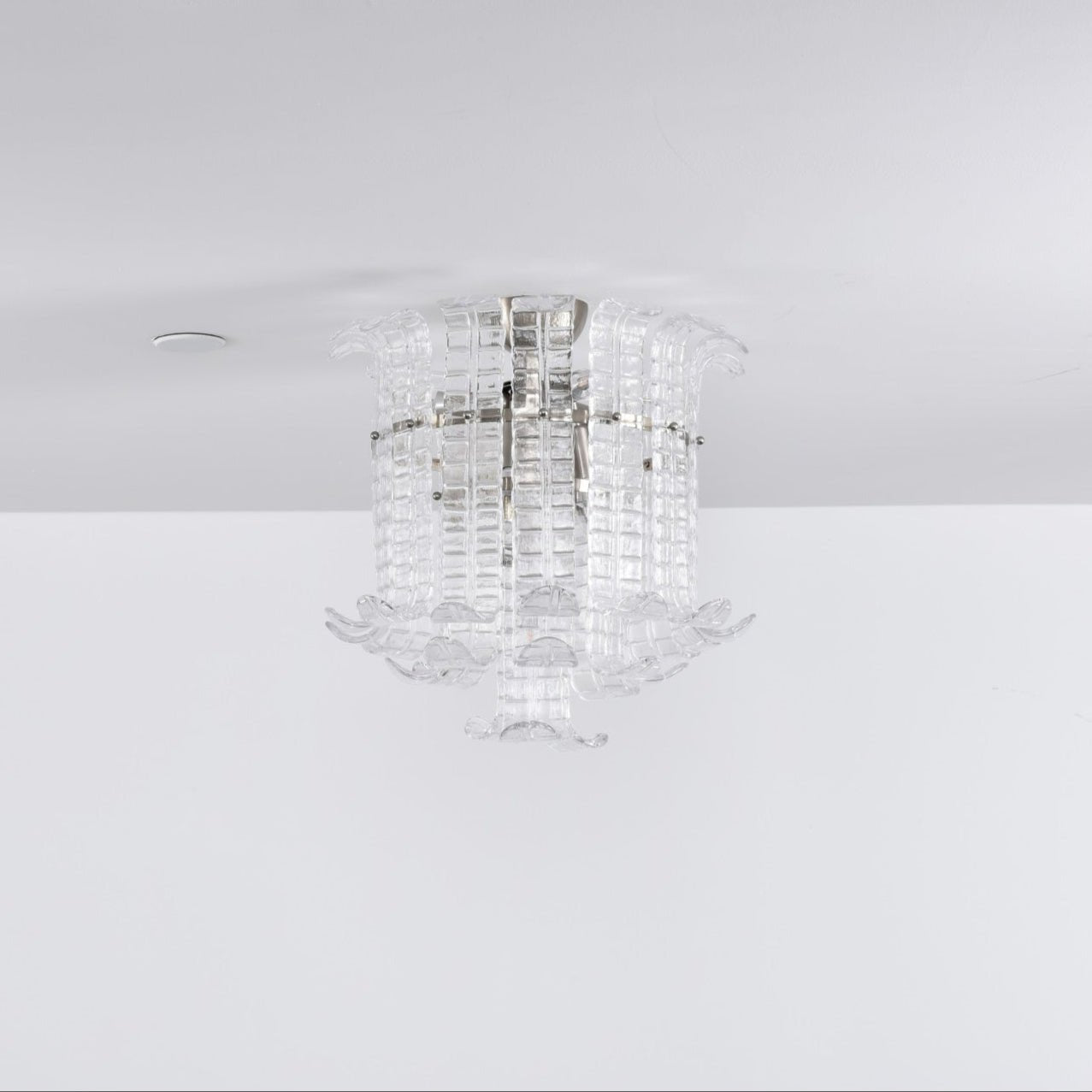 Calista Glass Ceiling Lamp Glass lighting by Bling Lighting Studio