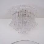 Calista Glass Ceiling Lamp Glass lighting by Bling Lighting Studio