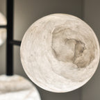 Glacera Sphere Delight - Modern Artistic Alabaster Chandelier Light by Bling Lighting Studio