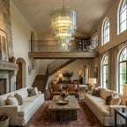 Cascade Glass Green Chandelier Glass lighting by Bling Lighting Studio