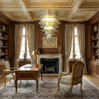 Cascade Glass Green Chandelier Glass lighting by Bling Lighting Studio