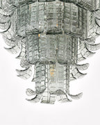 Cascade Glass Green Chandelier Glass lighting by Bling Lighting Studio