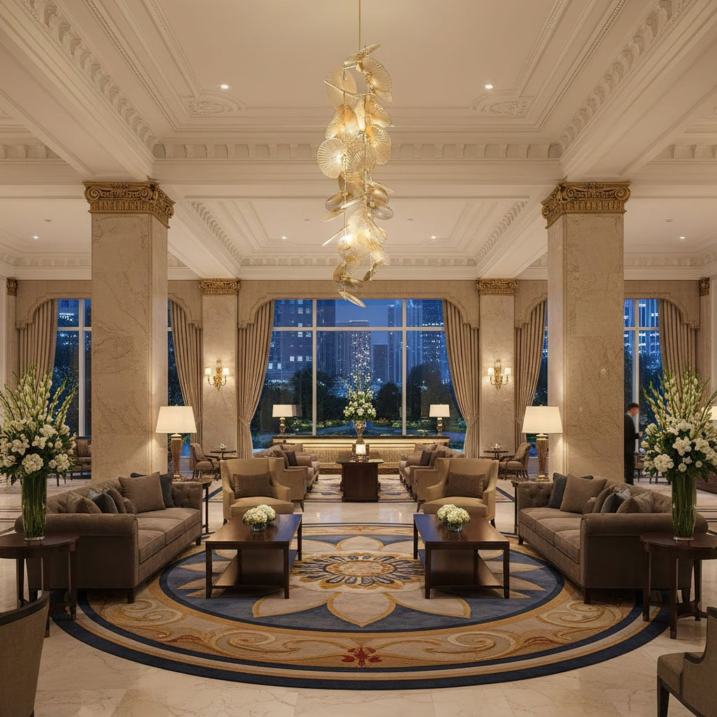 Luxury Cattail Leaf Chandelier product image