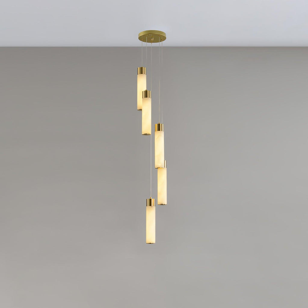 Luminous Alabaster Waterfall Chandelier product image