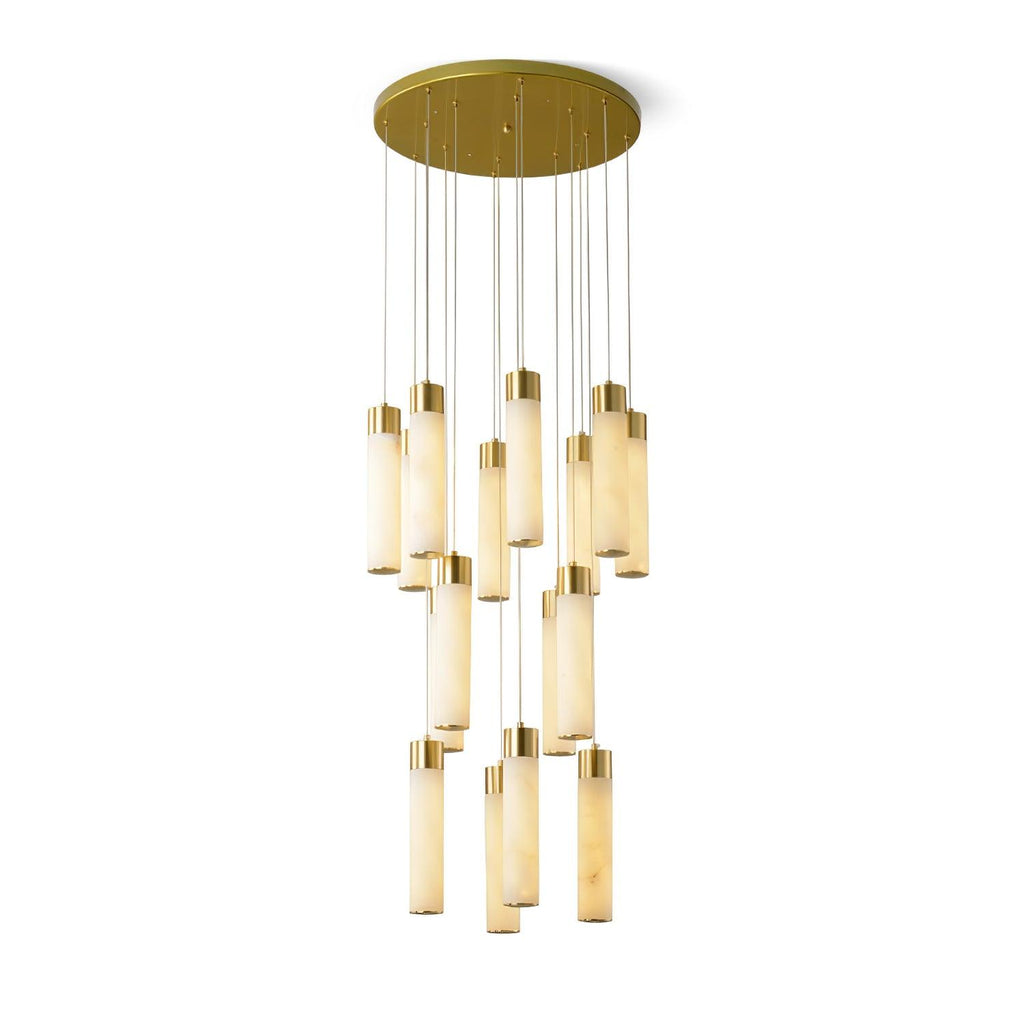 Luminous Alabaster Waterfall Chandelier product image