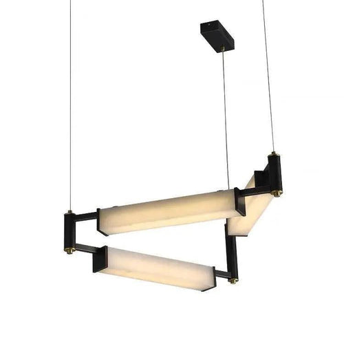 Spain Alabaster Modern Dining Room Chandeliers by Bling Lighting Studio
