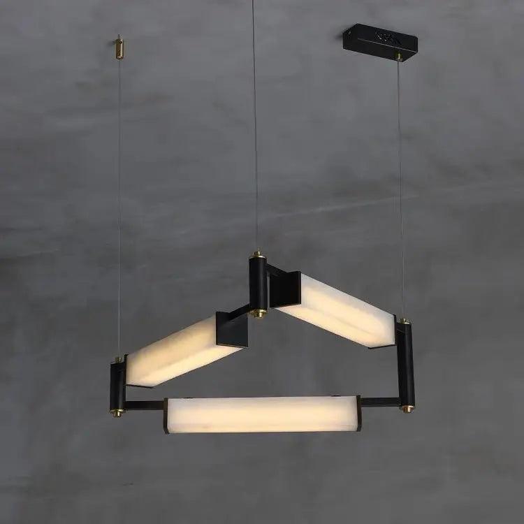 Spain Alabaster Modern Dining Room Chandeliers by Bling Lighting Studio