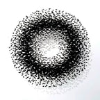 The Charcoal Halo LED Chandelier | Custom Size & Made-to-Order Lighting for Luxury Homes & Commercial Spaces