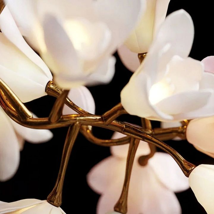 Branch Circular Blossom Chandelier