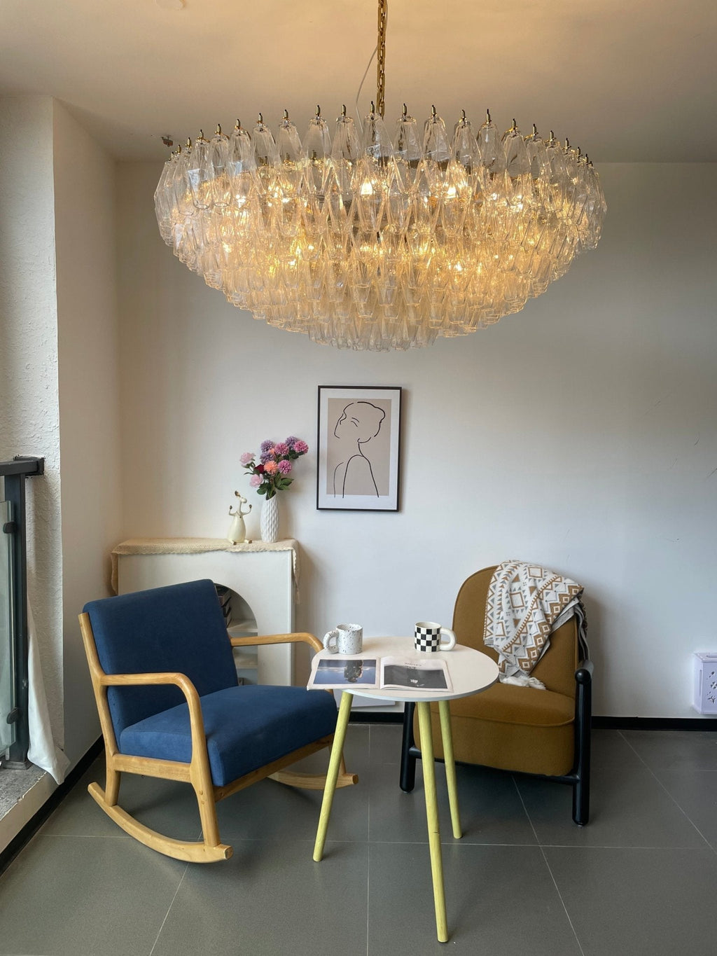 Modern Clear Sorrento Chandelier product image