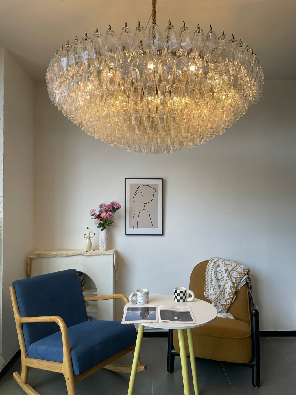 Modern Clear Sorrento Chandelier product image