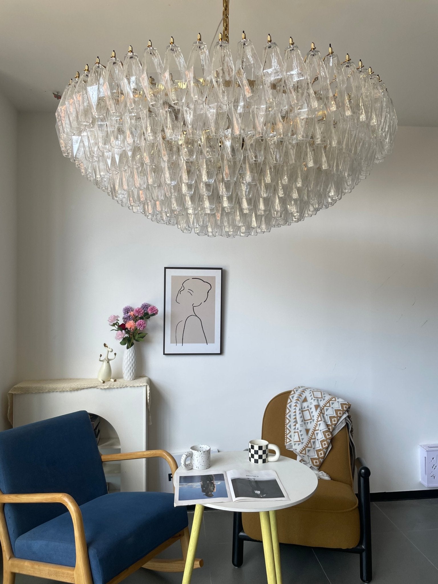 Modern Clear Sorrento Chandelier product image
