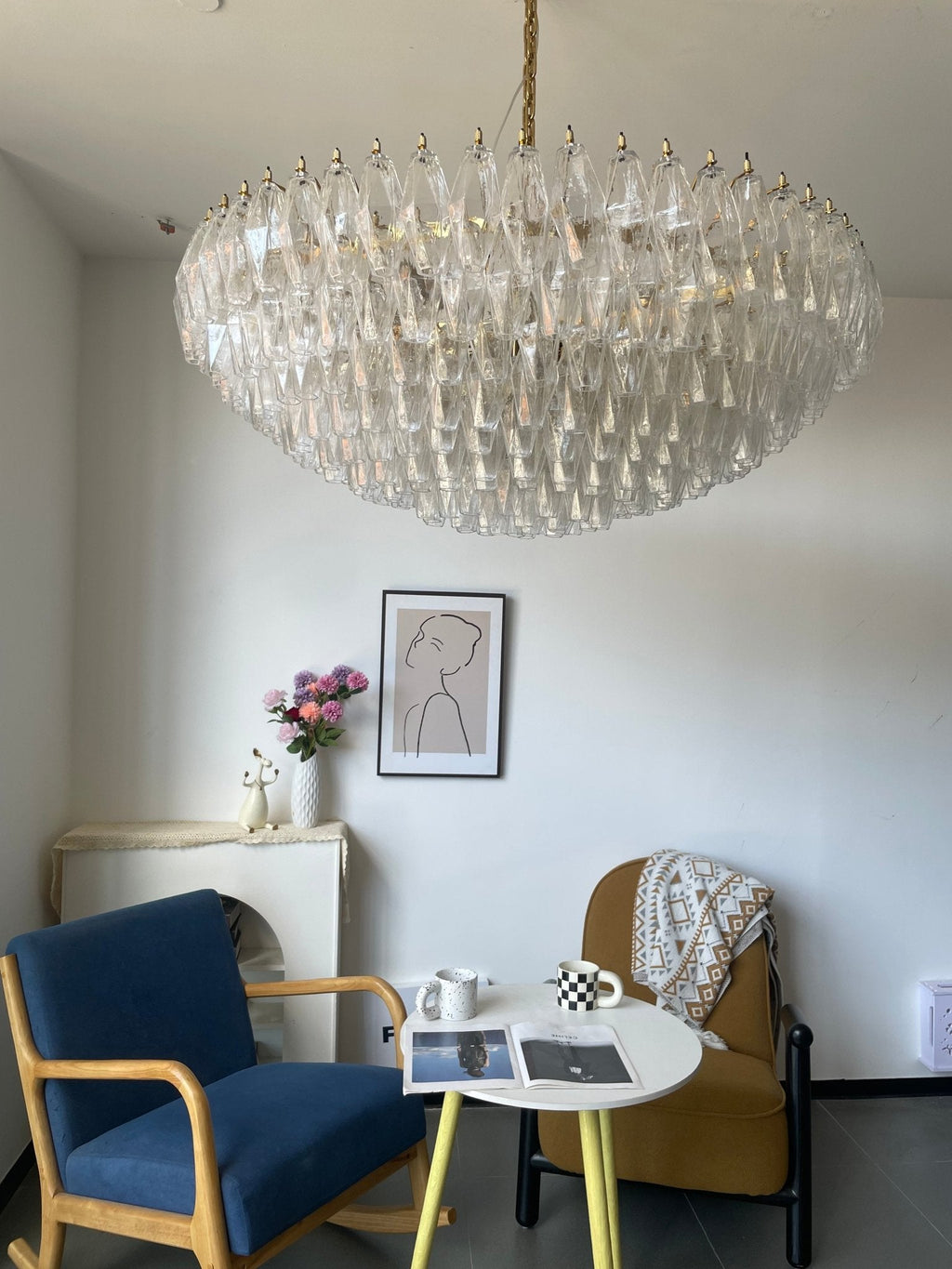 Modern Clear Sorrento Chandelier product image