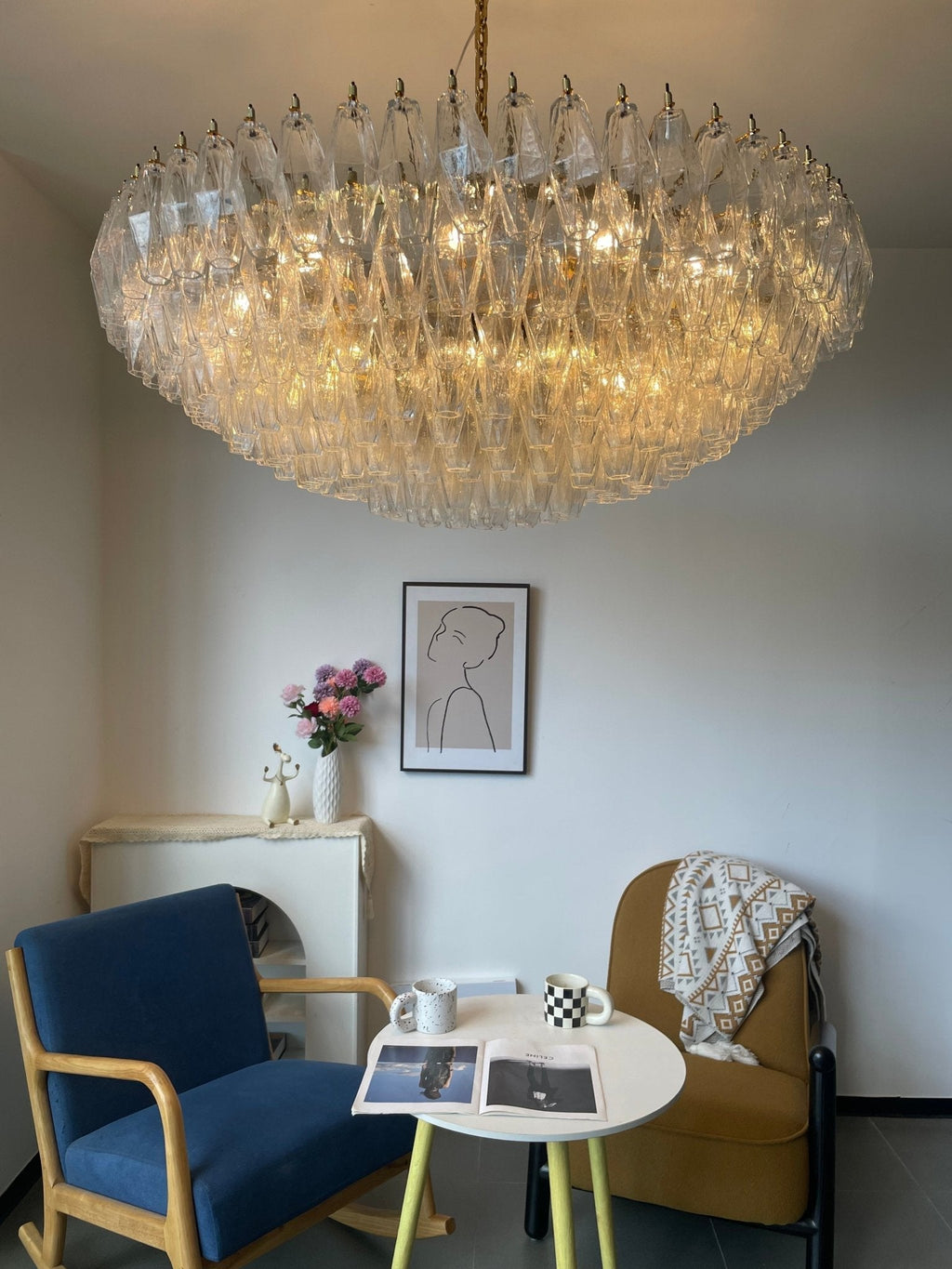 Modern Clear Sorrento Chandelier product image