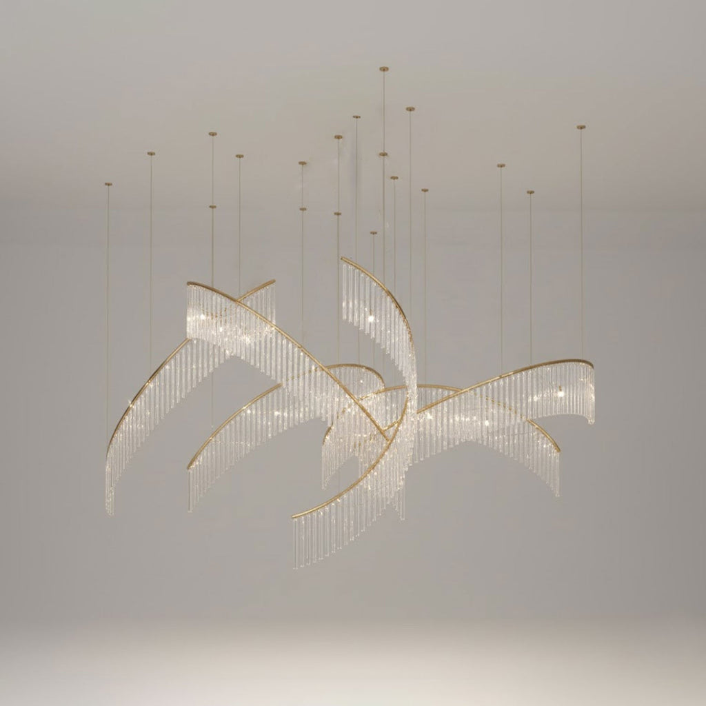 Rivella Cascade Fringe Chandelier