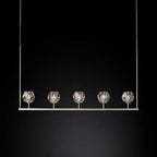 Crystal Ball Linear Chandelier