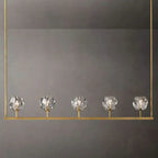 Crystal Ball Linear Chandelier