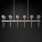 Crystal Ball Linear Chandelier