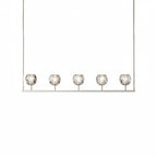 Crystal Ball Linear Chandelier