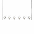 Crystal Ball Linear Chandelier