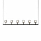 Crystal Ball Linear Chandelier