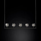 Crystal Ball Linear Chandelier