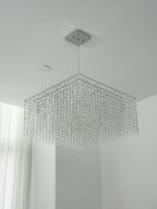 Crystal Frame Chandelier Crystal lighting by Bling Lighting Studio