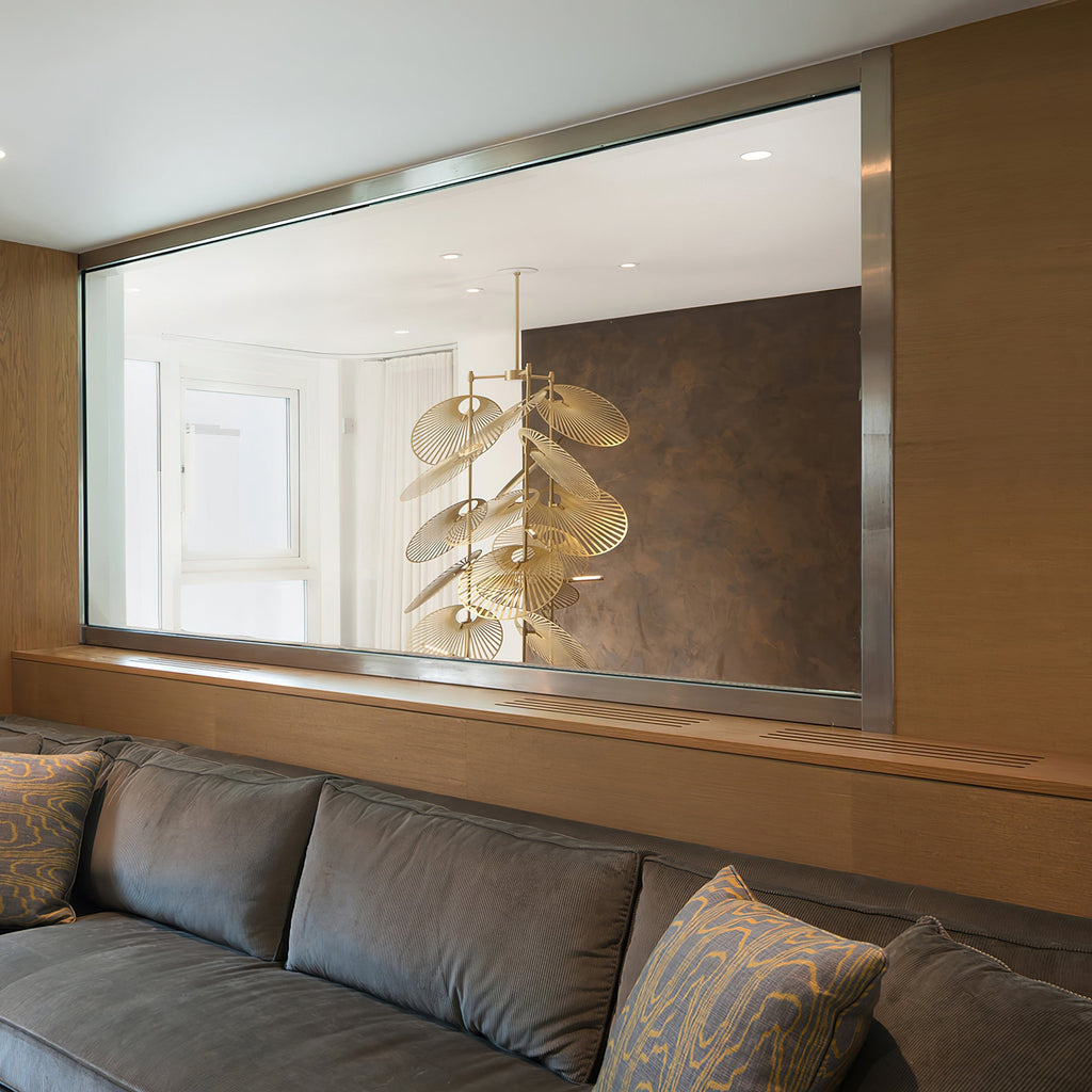 Luxury Cattail Leaf Chandelier product image