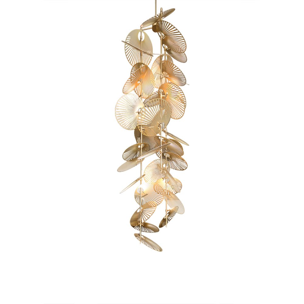 Luxury Cattail Leaf Chandelier product image