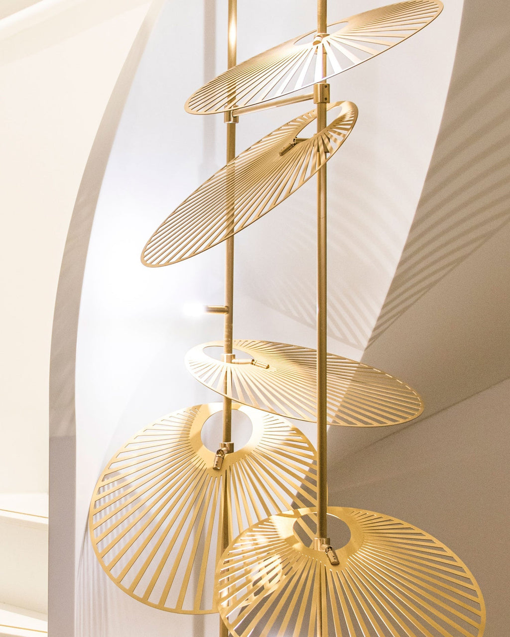 Luxury Cattail Leaf Chandelier product image