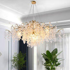 Sandra Oval Tree Branch Chandelier by Bling Lighting Studio