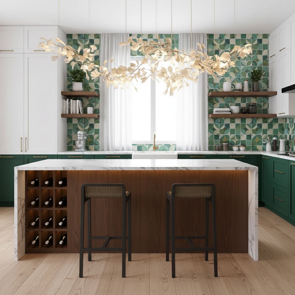 Two-Tier Botanical Chandelier product image