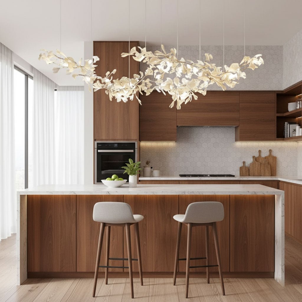 Two-Tier Botanical Chandelier product image