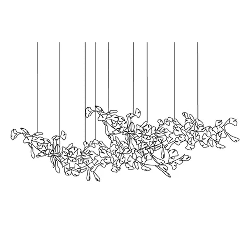 Two-Tier Botanical Chandelier product image