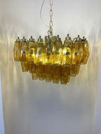 Poliedri Murano Amber Chandelier product image
