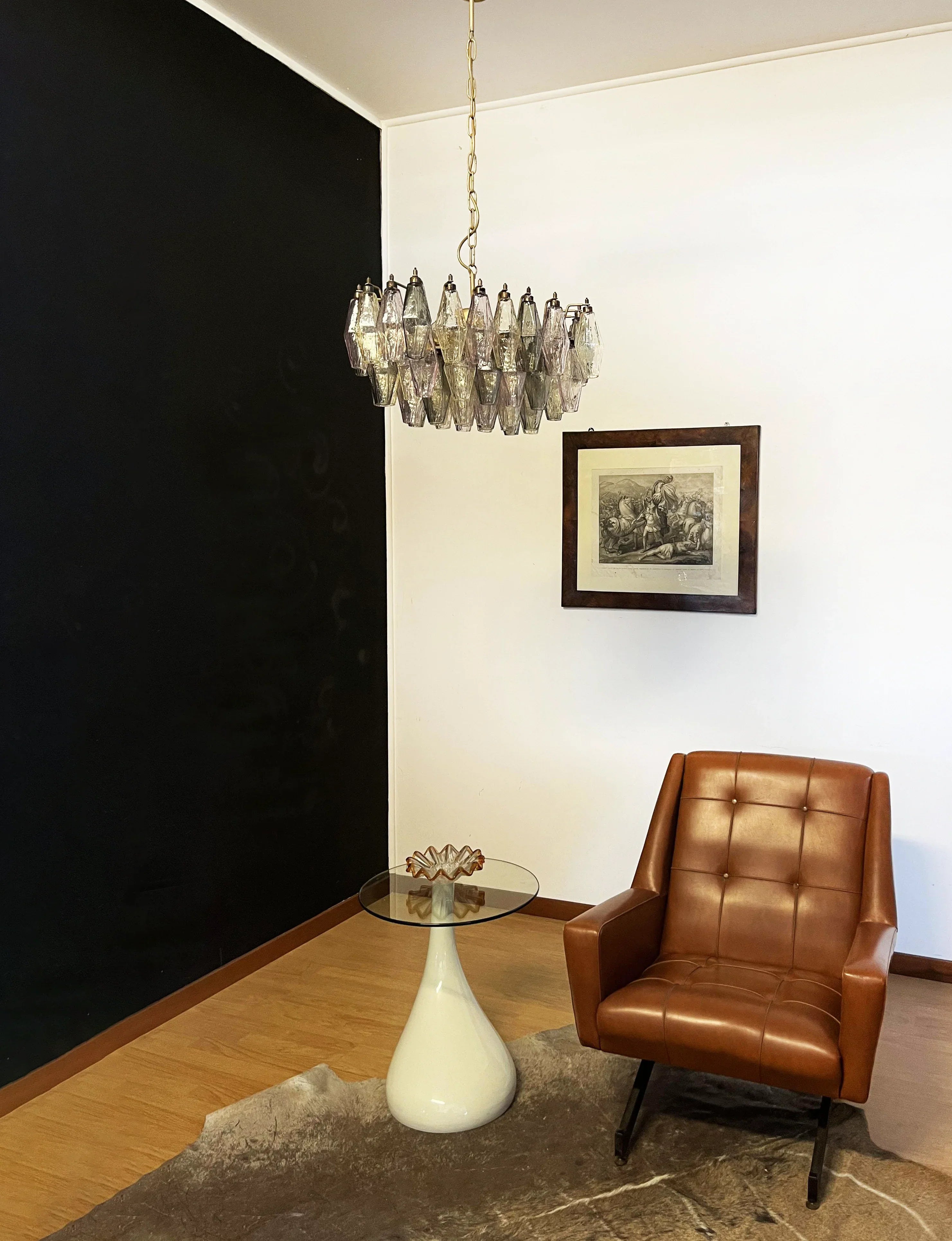 Poliedri Murano Colorful Chandelier additional product view