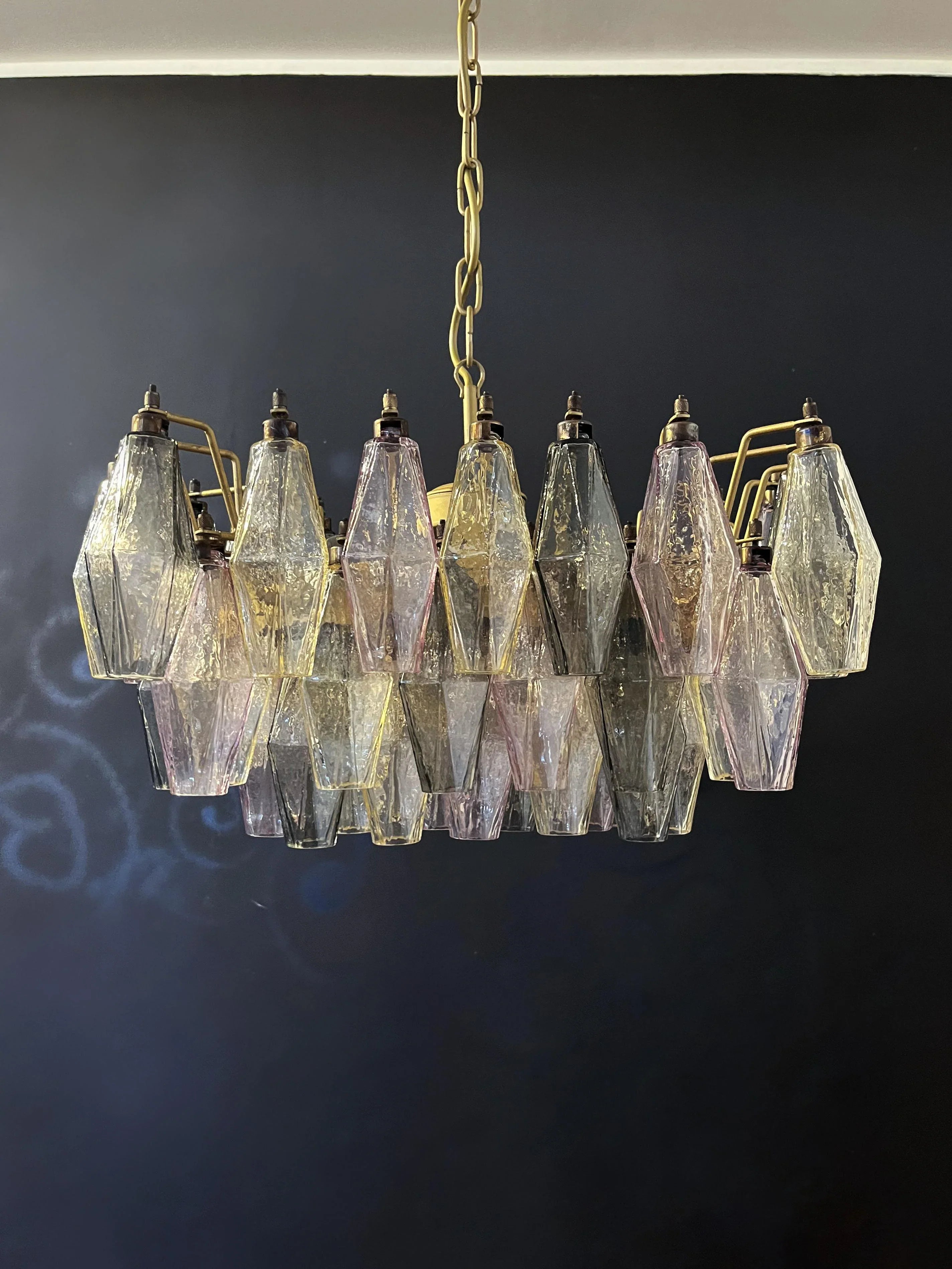 Poliedri Murano Colorful Chandelier product image