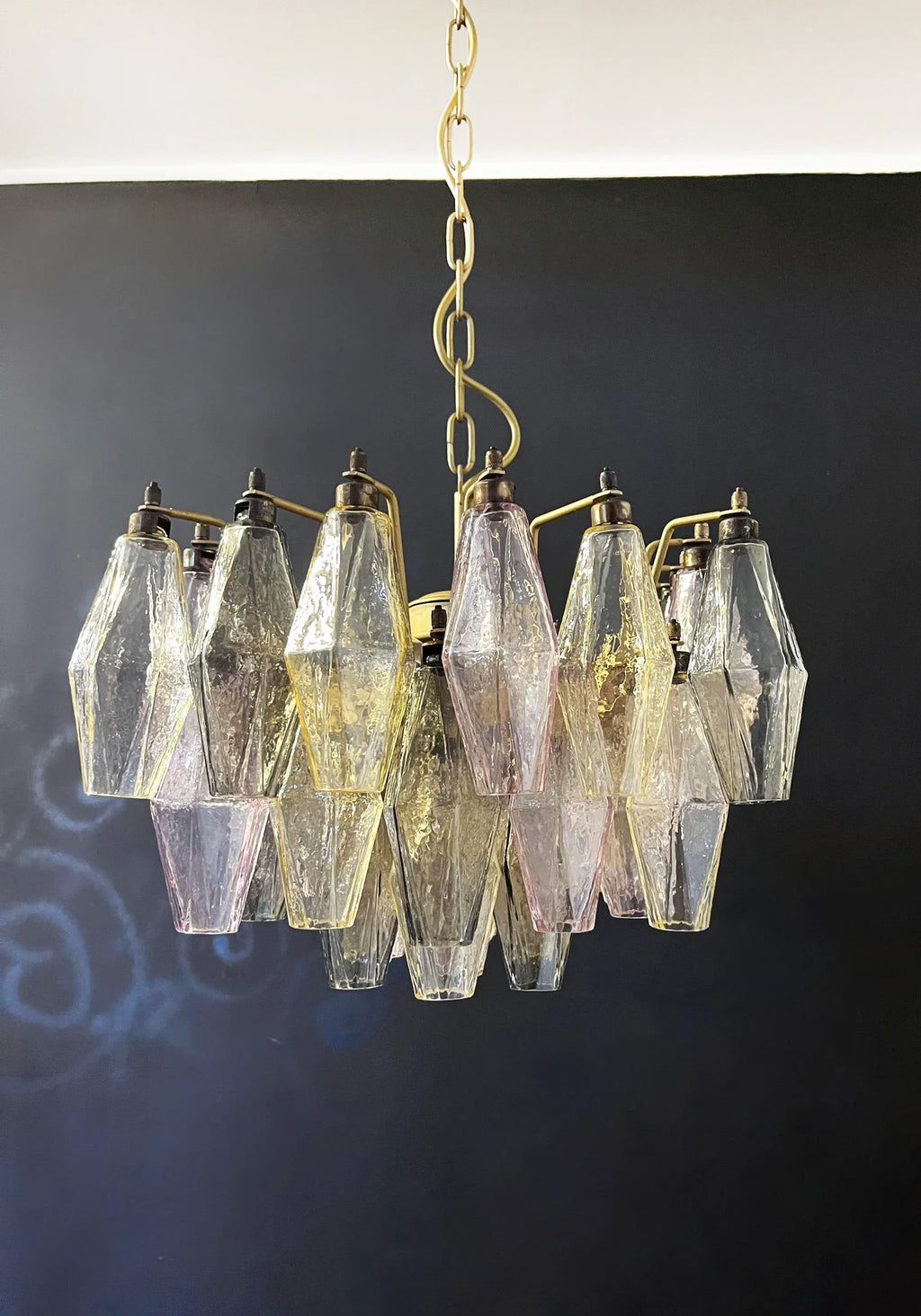 Poliedri Murano Colorful Chandelier product image