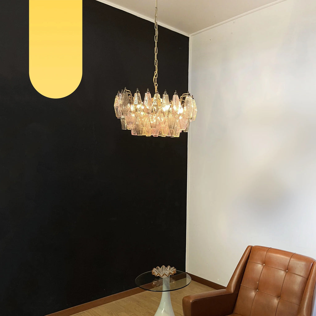 Poliedri Murano Colorful Chandelier product image