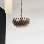 Poliedri Murano Smoked Chandelier product image