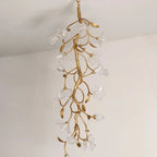 Branch Flower Craftsman Chandelier