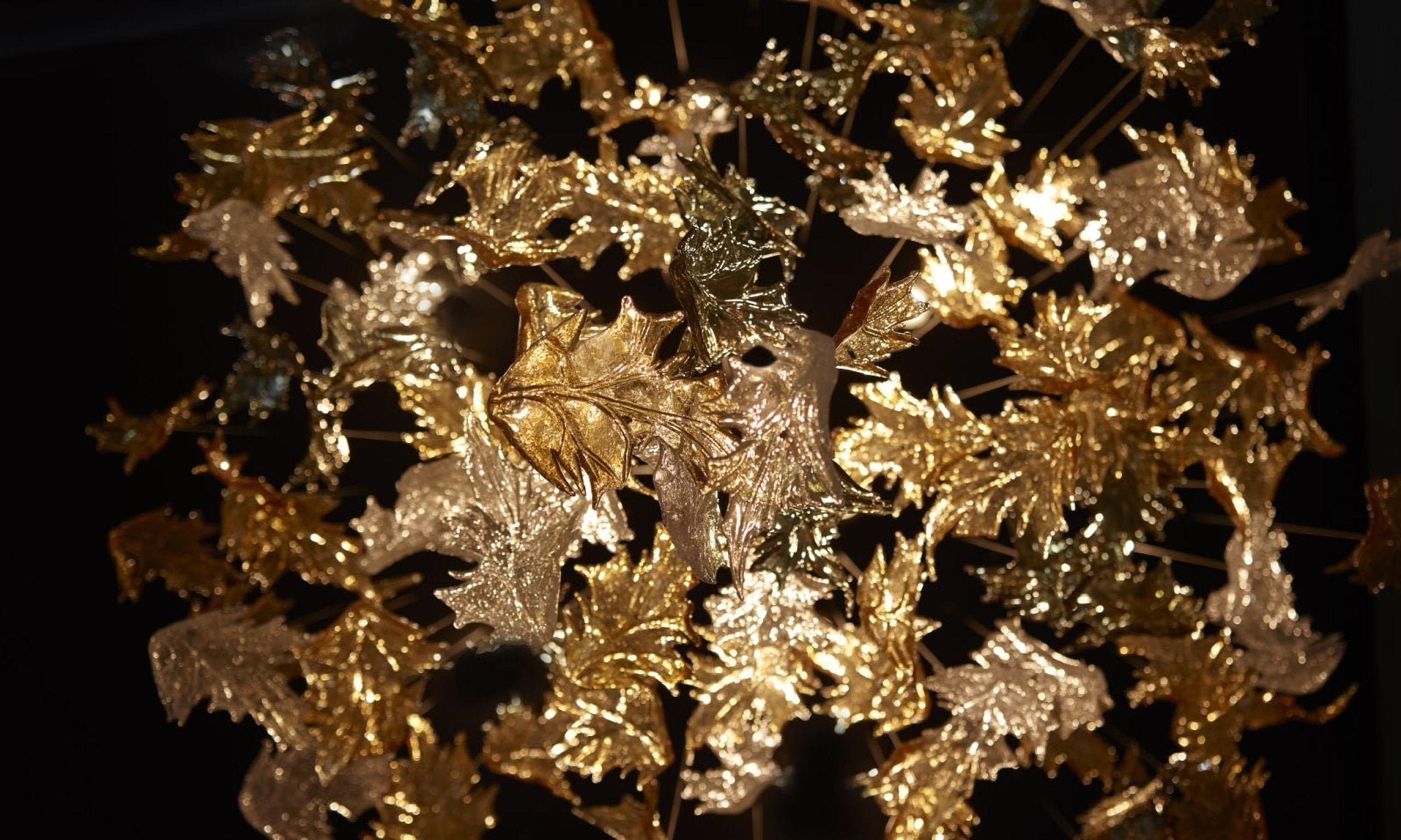 Organic Leaf Chandelier product image