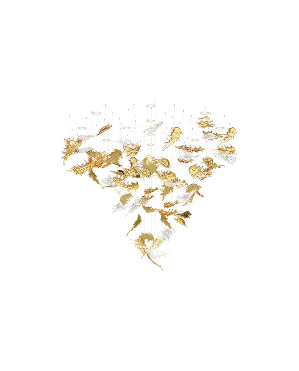 Organic Leaf Chandelier product image