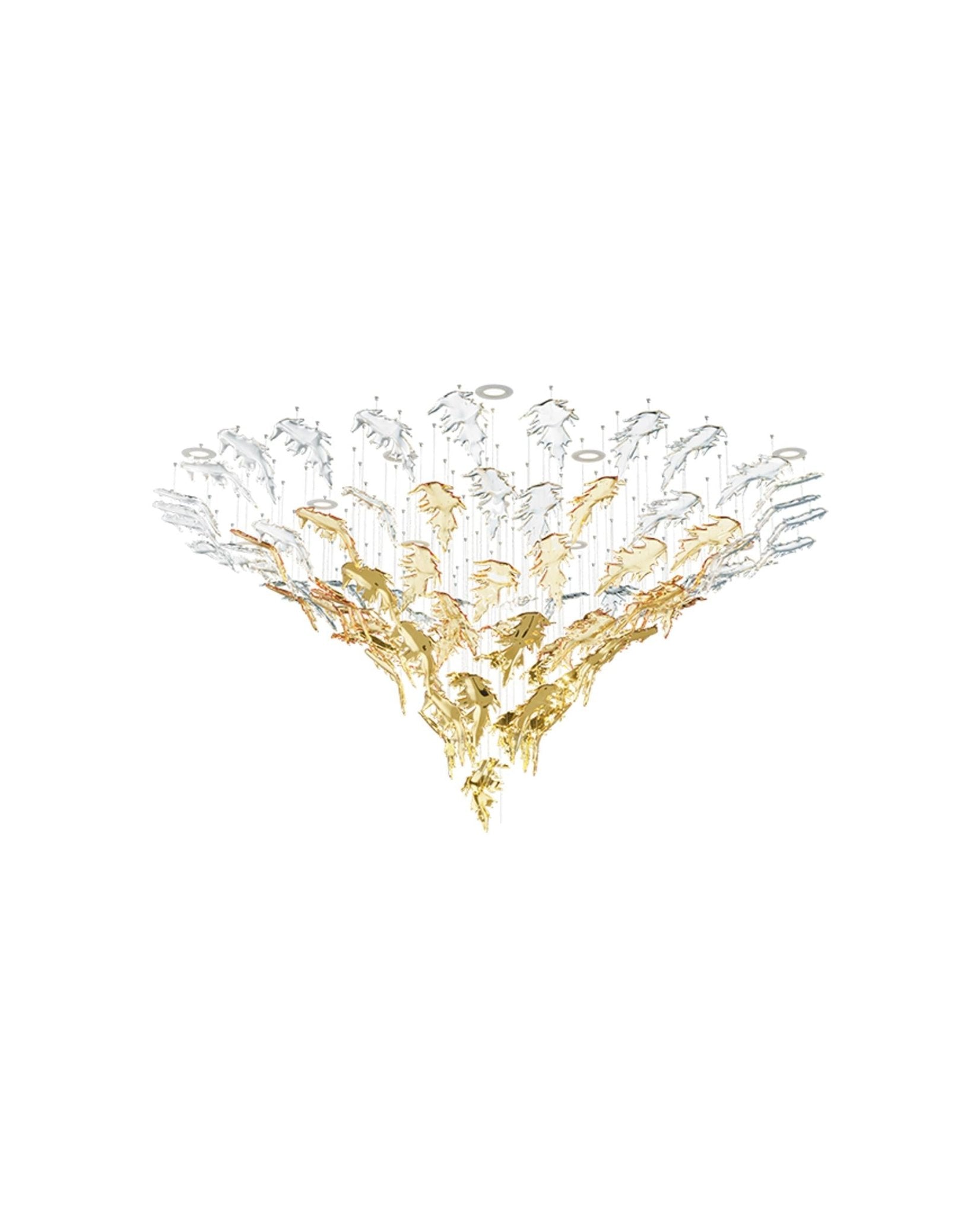 Organic Leaf Chandelier product image