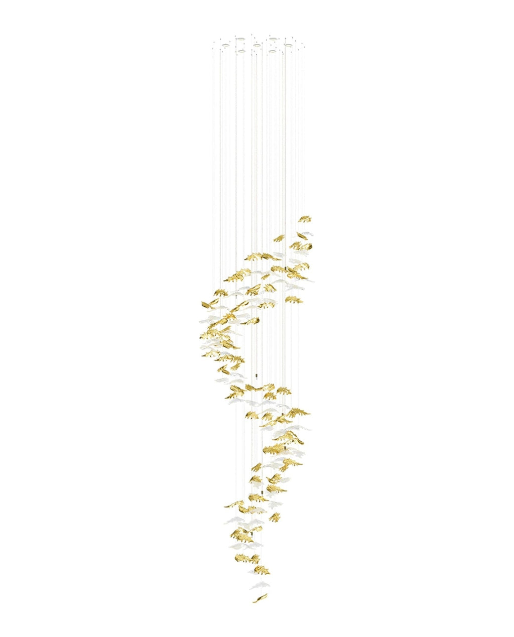 Organic Leaf Chandelier product image